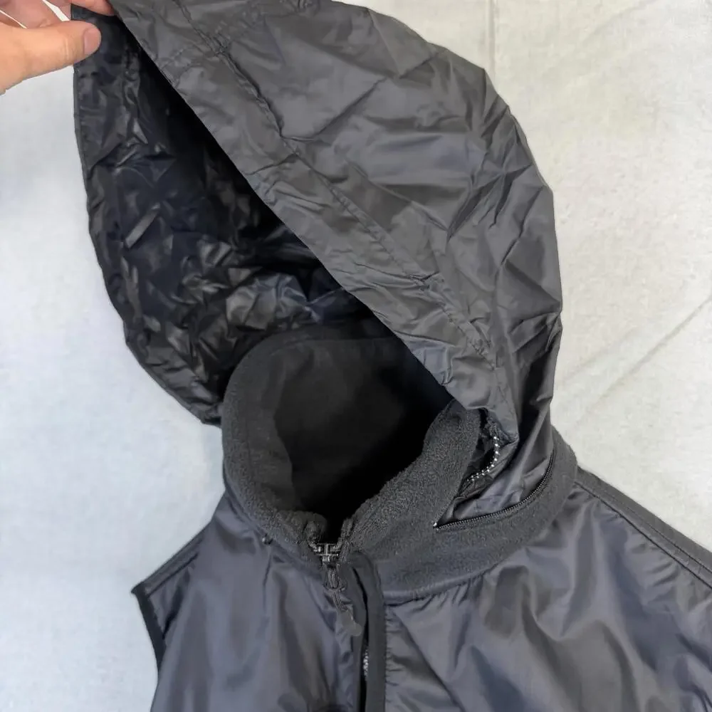 Nike Vest Mens Large Black Hooded Fleece Full Zip Athletic Jacket Hoodie 679418 - Picture 5 of 7
